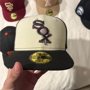 Chicago White Sox New Era 1933 All-Star Game Pink Undervisor 59FIFTY Fitted Hat